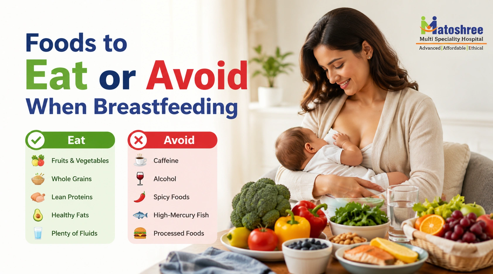 Foods to Eat or Avoid When Breastfeeding