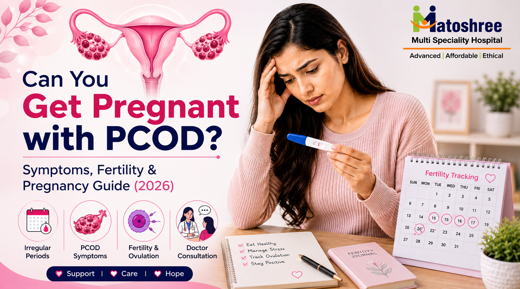 Can You Get Pregnant with PCOD? Symptoms, Fertility & Pregnancy Guide (2026)