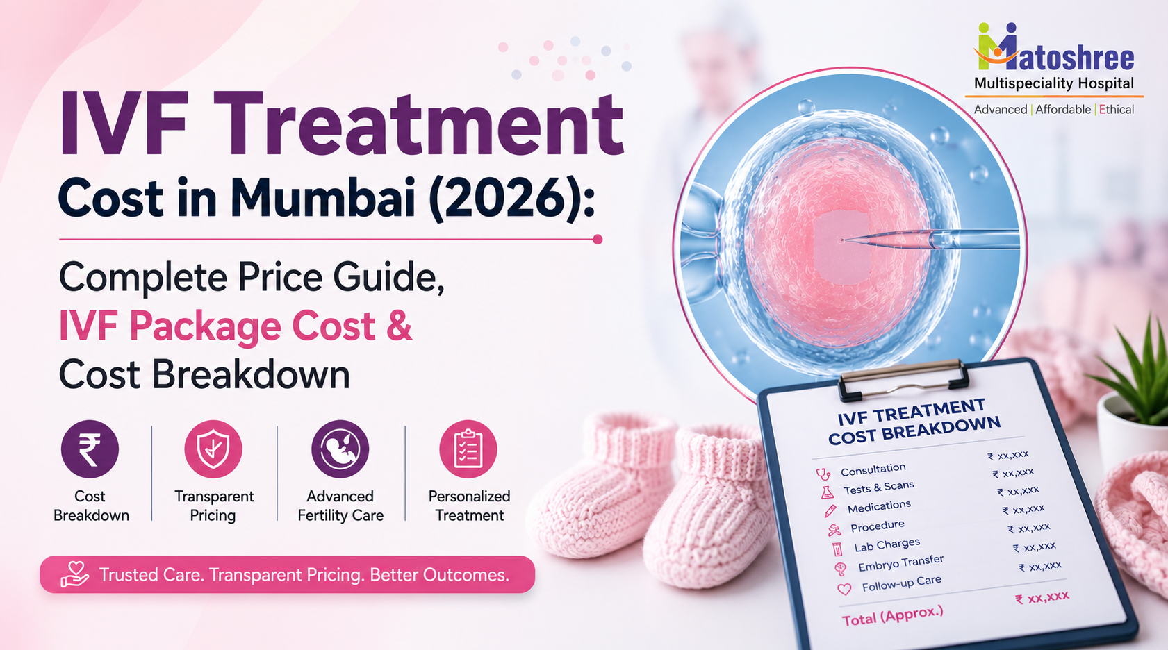 IVF Treatment Cost in Mumbai (2026): Complete Price Guide, IVF Package Cost & Cost Breakdown