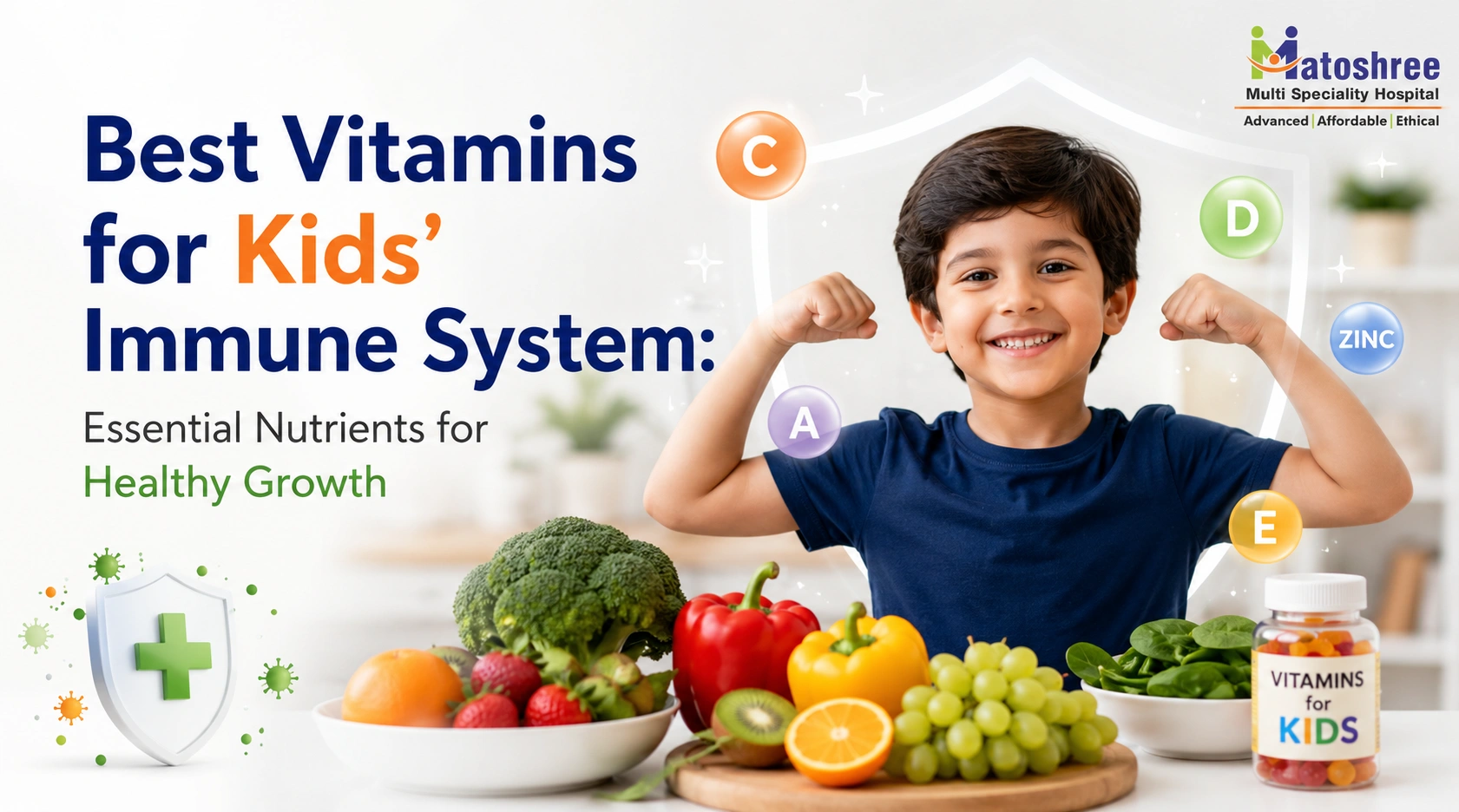 Best Vitamins for Kids' Immune System: Essential Nutrients for Healthy Growth