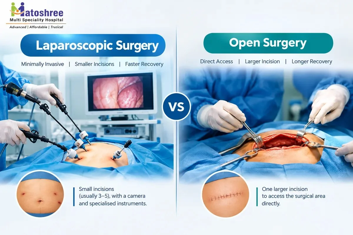The Differences Between Laparoscopic Surgery vs Open Surgery: Benefits and Recovery