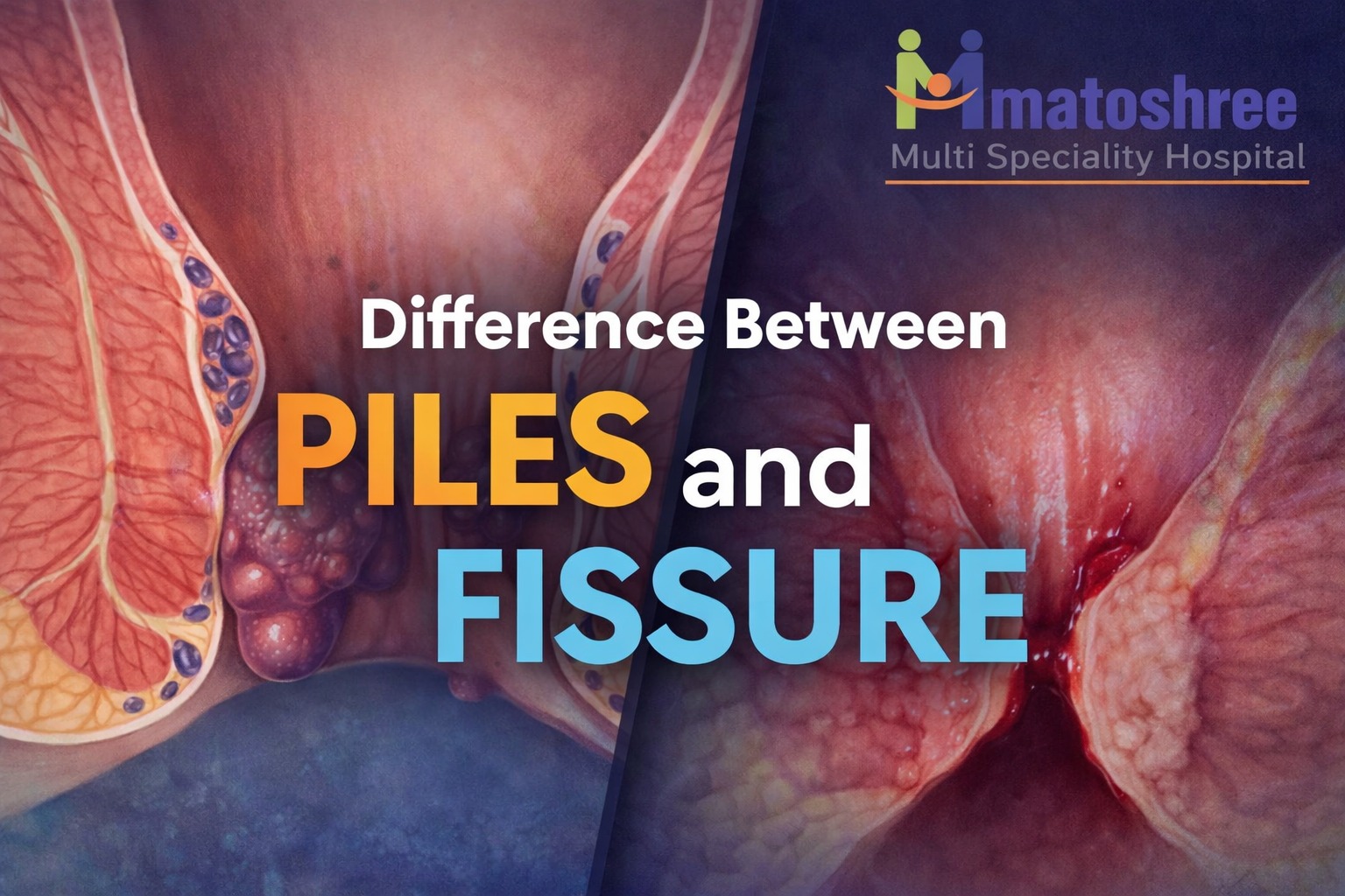 Difference Between Piles and Fissure: Symptoms, Causes & Treatment