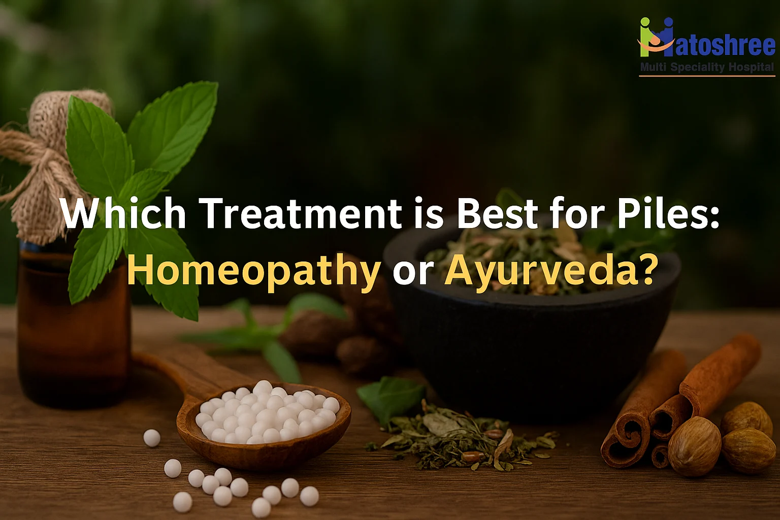 Which Treatment is Best for Piles: Homeopathy or Ayurveda?